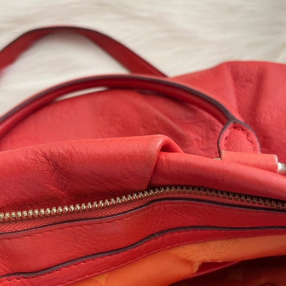 MCM Orange Mono Hand Tote - Picture 6 of 13